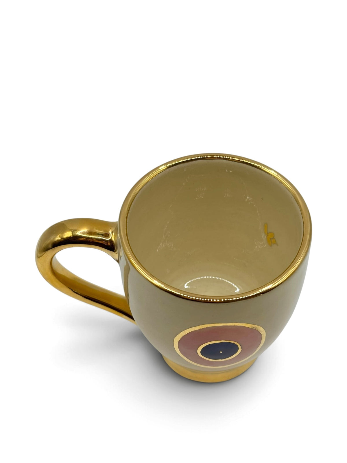 Mug coloré – Œil Rose