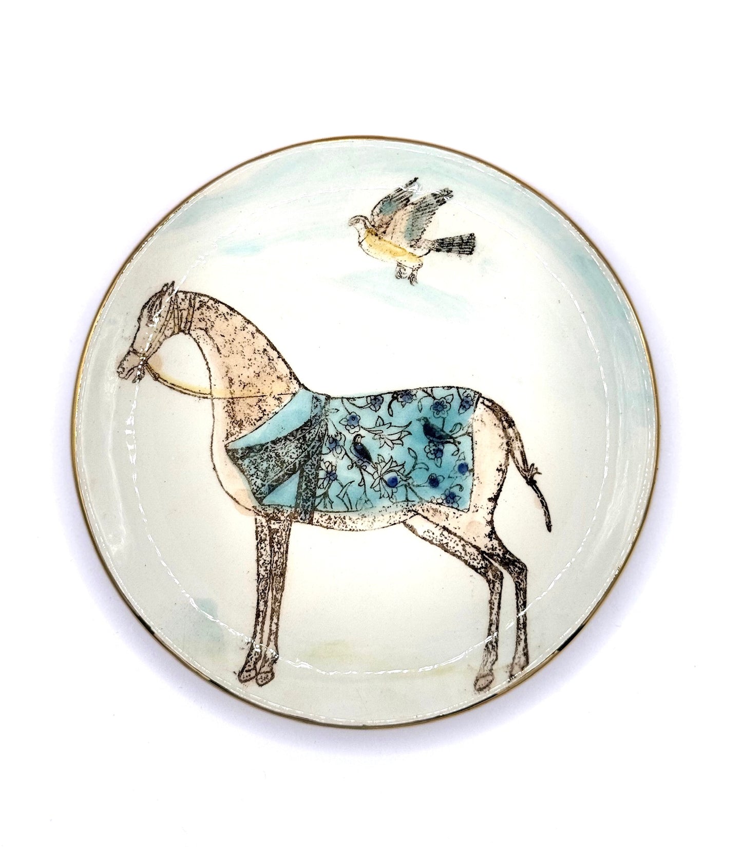 Assiette Cheval